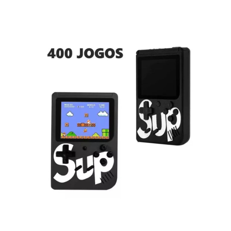 Mini Game Retrô Portatil Nintendo 400 Jogos Antigos Anos 80